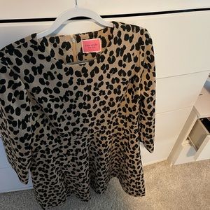 Kate spade leopard dress NWT